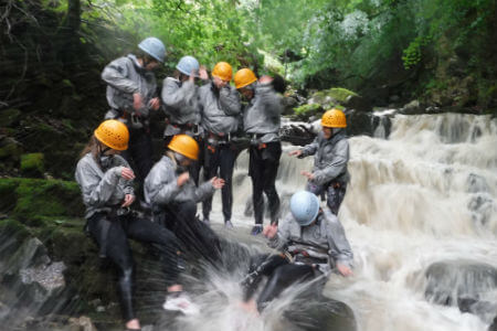 Outdoor adventures for hen and stags Wye Valley