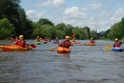 Kayak Experience on the River Wye