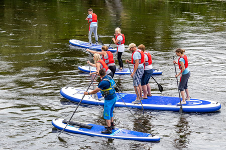 Stand-up paddleboarding Wye Valley