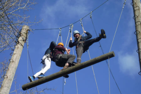 Hen/stag party outdoor adventures Wye Valley Brecon Beacons