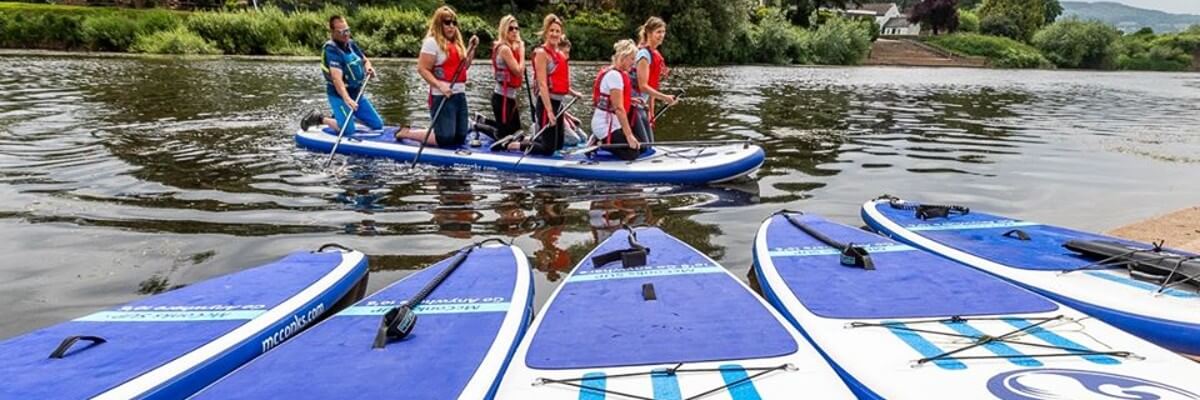 Stand-up paddle boarding Forest of Dean