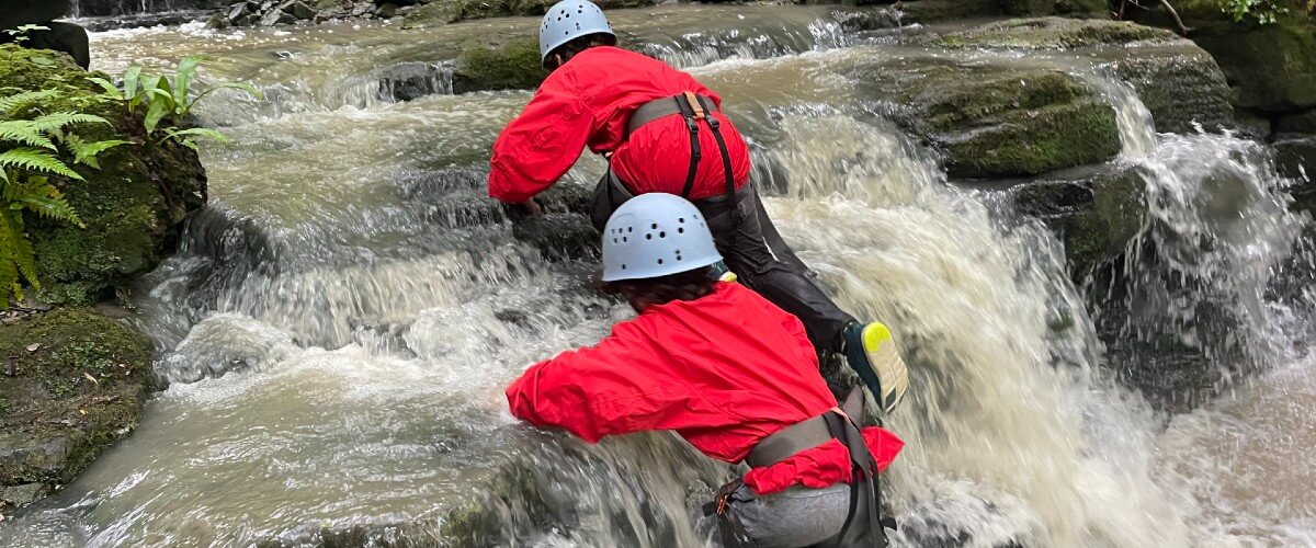 Gorge Scrambling fun & exciting for all! 