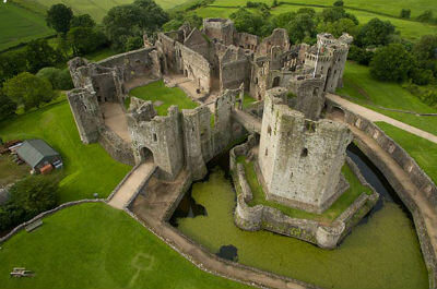 Raglan Castle, Raglan, Monmouthshire