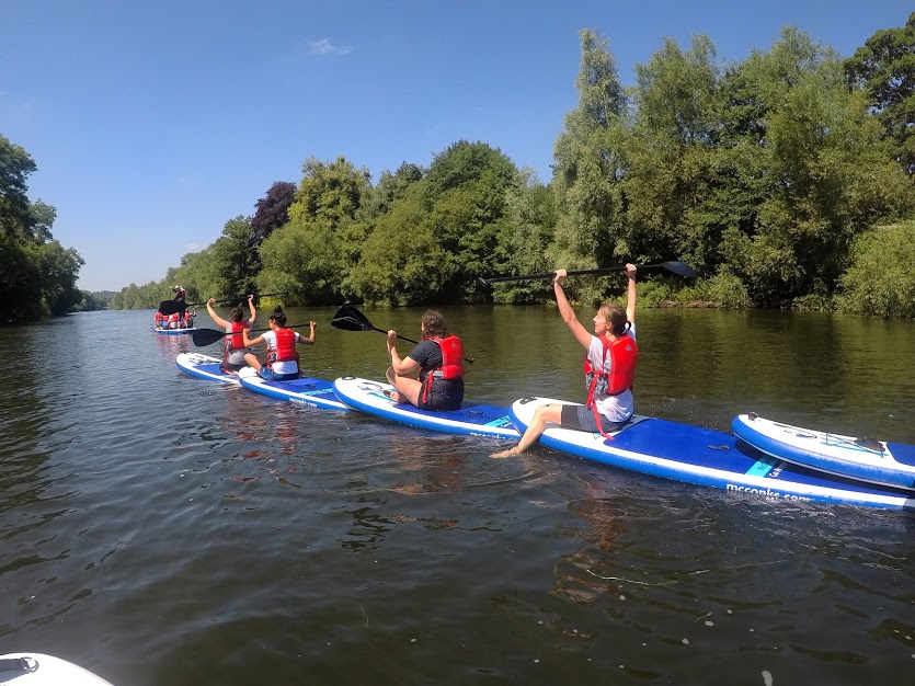 Stand-up paddleboarding/Canoeing/Kayaking hen party Wye Valley Stand-up paddleboarding/Canoeing/Kayaking hen party Wye Valley