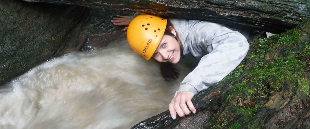Summer holiday adventure! Gorge Scrambling Experience 