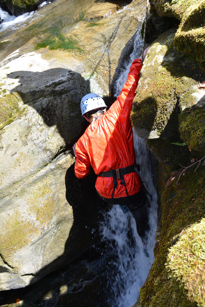 Gorge scrambling adventure activities weekend Wales