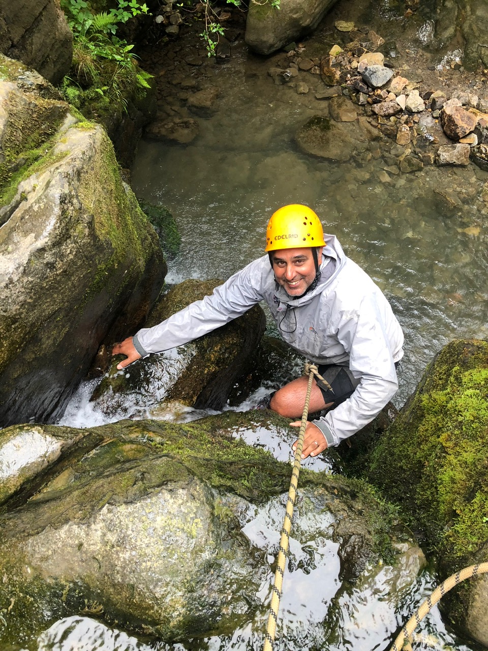 Gorge scrambling with Inspire2adventure Brecon Beacons