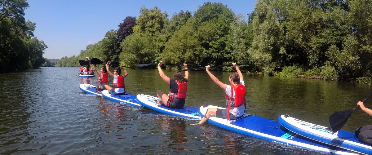 Have a go at Stand-up paddle boarding on The River Wye