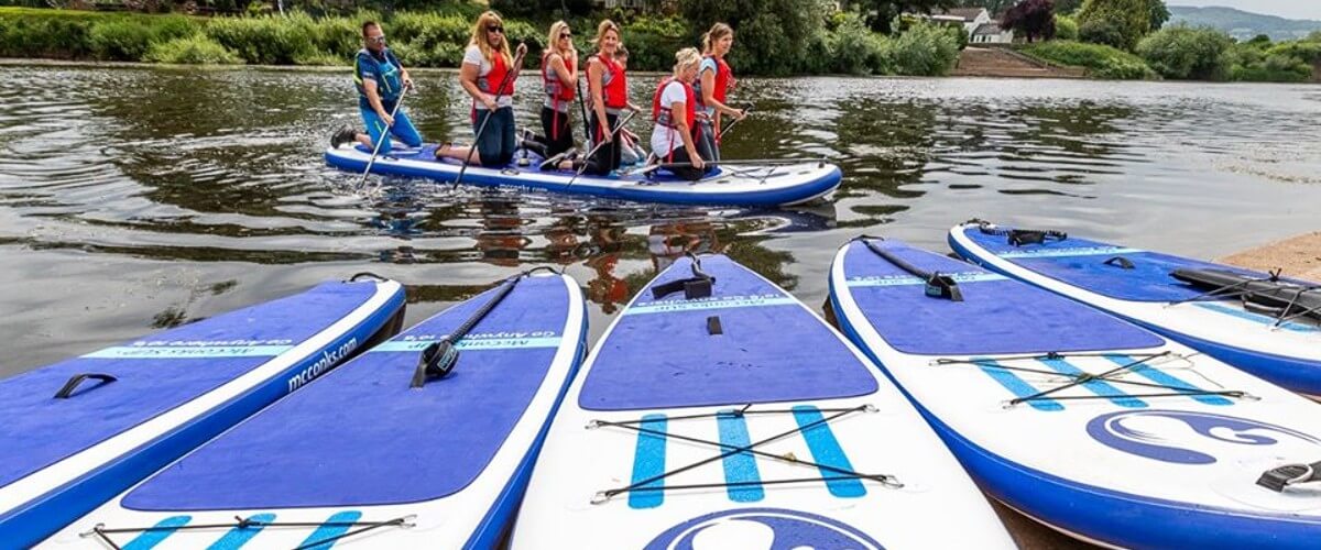 Stand-up paddle boarding experience on the river!