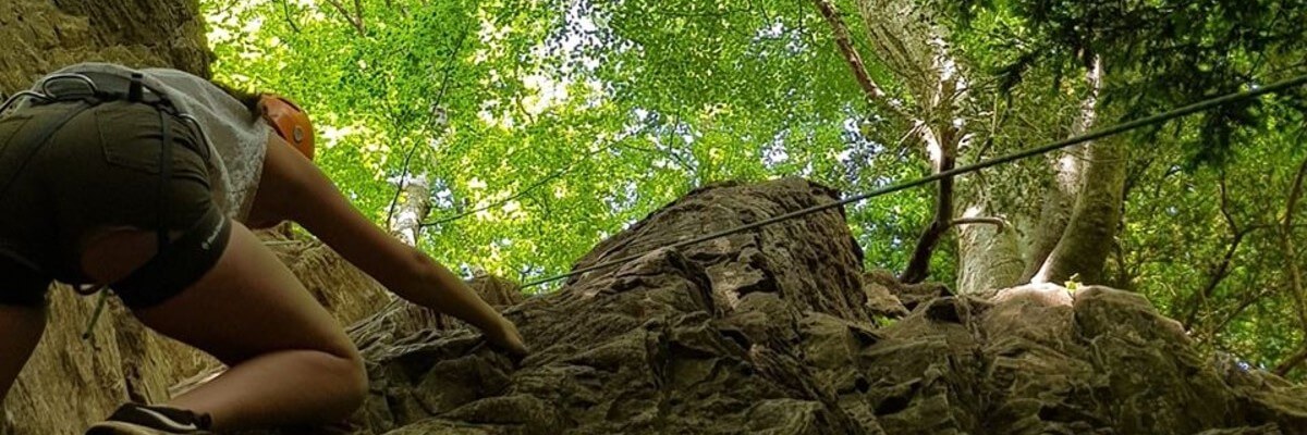 Rock climbing Forest of Dean