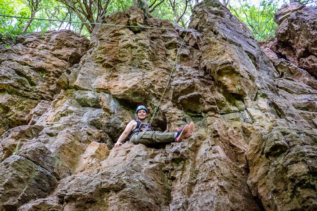 rock climbing forest of dean